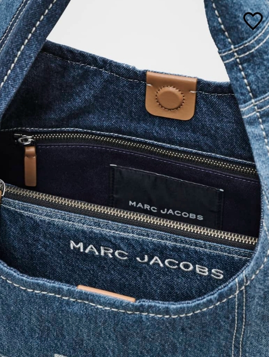 MARC JACOBS The Sack Bag in Denim - Picture 4 of 8